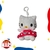 Llavero de peluche chico Kitty