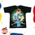 Remera reflectiva Messi (lineas)
