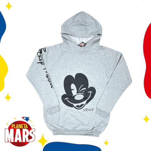 Maxibuzo Mickey (cara) gris - comprar online