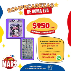 Rompezacabezas personalizado para sorpresitas
