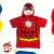 Remera con máscara Flash