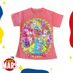 Remera reflectiva Princesas en internet