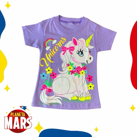 Remera reflectiva Unicornio
