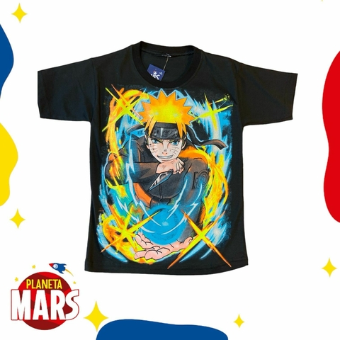 Remera reflectiva Naruto (poder)