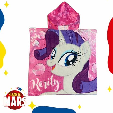 Ponchito de toalla Pony