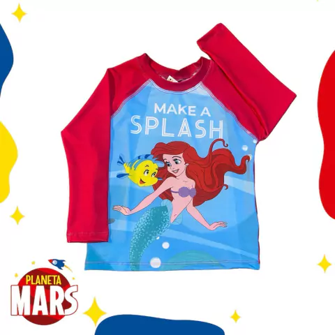 Camiseta con filtro uv Sirenita