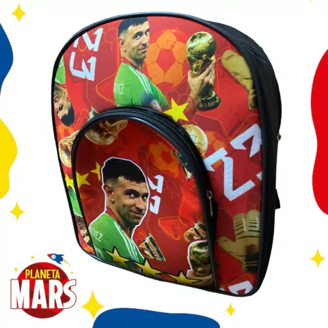 Mochila Jardín con bolsillo "Dibu" Martínez