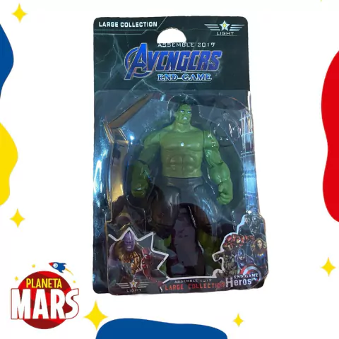 Muñeco con luz Hulk