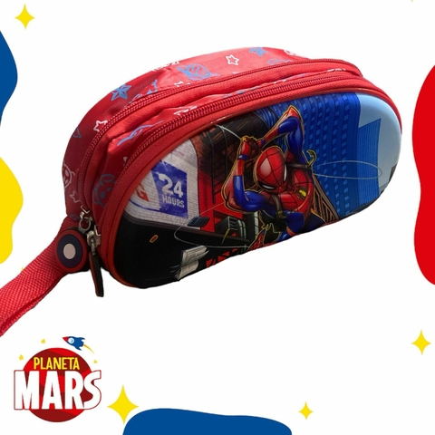 Cartuchera 3D Spiderman (2 cierres)