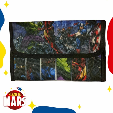 Cartuchera desplegable Avengers