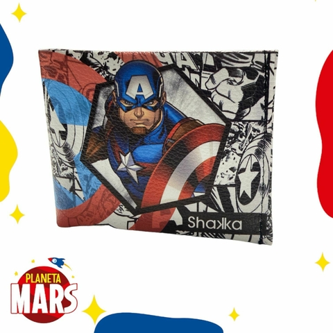 Billetera de ecocuero Capitán América