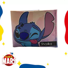 Billetera de ecocuero Stitch (guiño)