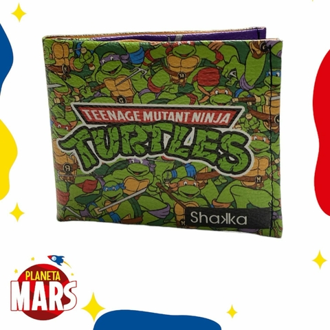 Billetera de ecocuero Tortugas Ninjas