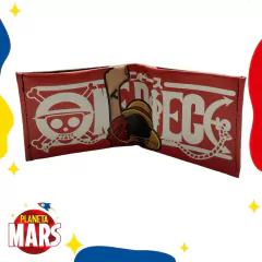 Billetera de ecocuero One Piece (Luffy) - comprar online