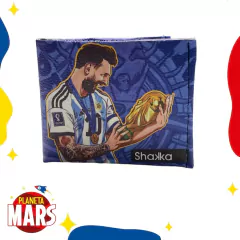 Billetera de ecocuero Messi (copa)