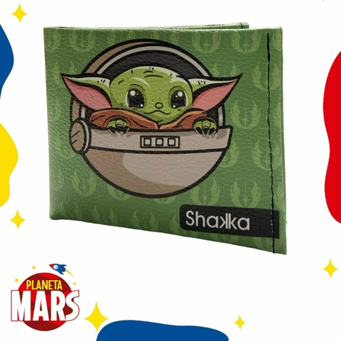 Billetera de ecocuero Baby Yoda Star Wars
