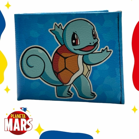 Billetera de ecocuero Squirtle Pokemon