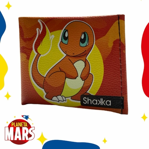 Billetera de ecocuero Charmander Pokemon