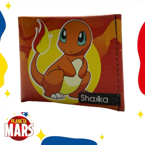 Billetera de ecocuero Charmander Pokemon