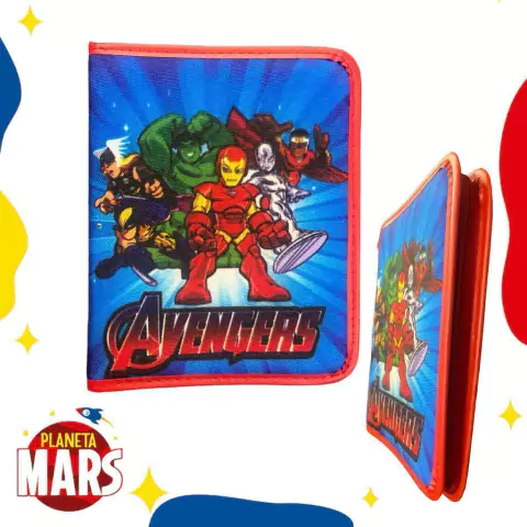 Cartuchera sublimada Avengers (1 piso)