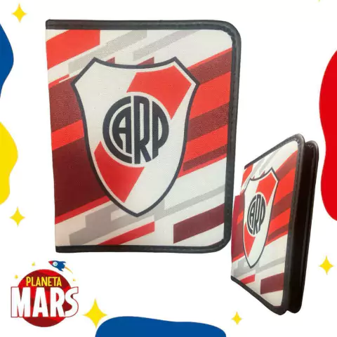 Cartuchera sublimada River (1 piso)