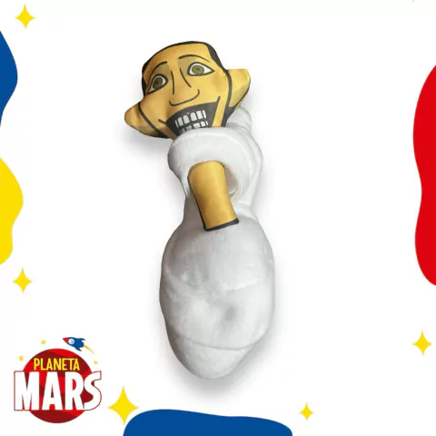 Muñeco Skibidi Toilet inodoro (alto)