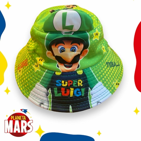 Piluso orejitas Luigi Mario Bros