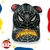 Gorra orejitas Spiderman (cara) negro