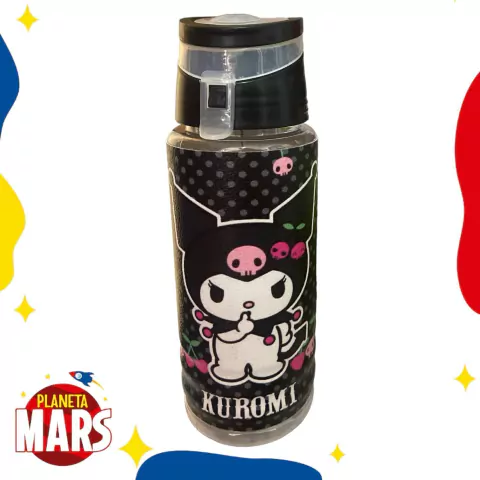 Botella Eco cuero Kuromi