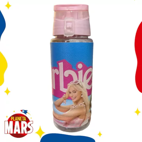Botella Eco cuero Barbie