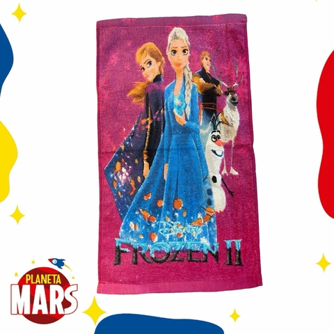 Toalla de mano Frozen (letras)