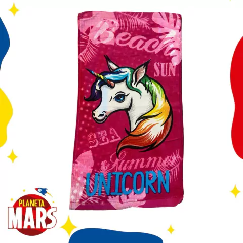 Toalla de mano Unicornio (letras)