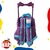 Mochila con carrito 14pl Frozen Elsa - comprar online