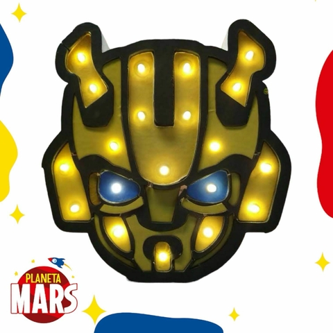 Velador LED Bumblebee Transformers