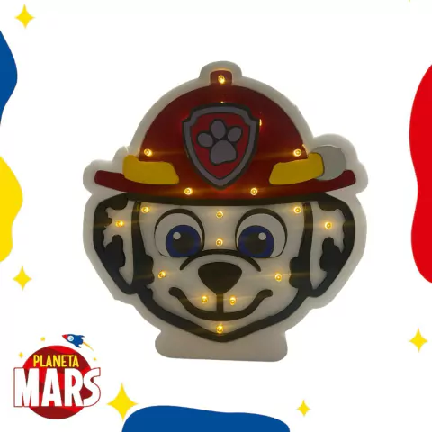 Velador LED Paw Patrol Marshall