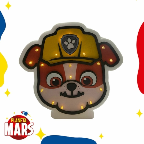 Velador LED Paw Patrol Rubble