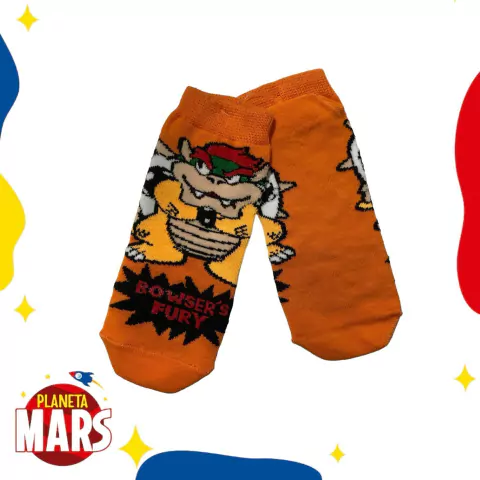 Soquetes adulto Mario Bros Bowser