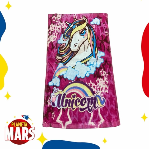 Toalla de mano Unicornio (nubes)