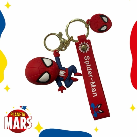 Llavero de goma Spiderman (colgando)
