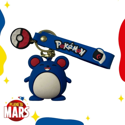 Llavero de goma Pokémon Marill