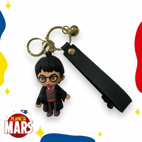 Llavero de goma Harry Potter (varita)