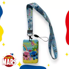 Porta tarjeta Stitch Angel