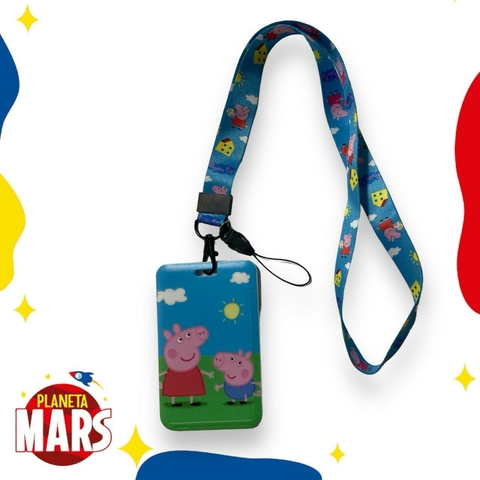 Porta tarjeta Peppa