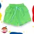 Short algodón cargo nena Verde