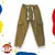 Pantalón cargo de gabardina Marrón