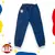 Pantalón cargo de gabardina Azul Marino