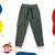 Pantalón cargo de gabardina Verde militar