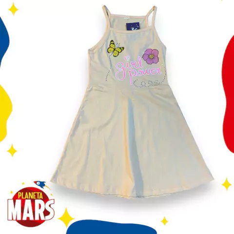 Vestido algodón Mariposa