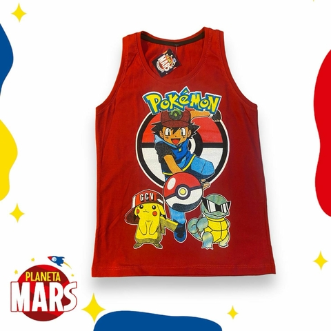 Musculosa premium Pokemon