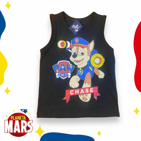 Musculosa premium Chase Paw Patrol